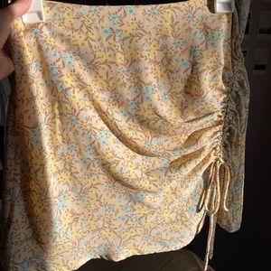 Foral Mini Skirt